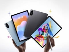 Redmi Pad 2(如图所示)配备最高 8 GB RAM 和一块 9,000 mAh 电池。