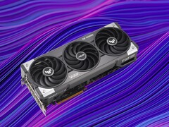 RX 9060 XT/RX 9070 GRE 只能从 AIB 处购买，如图中的华硕 TUF RX 9070。(图片来源：华硕，Unsplash，已编辑）