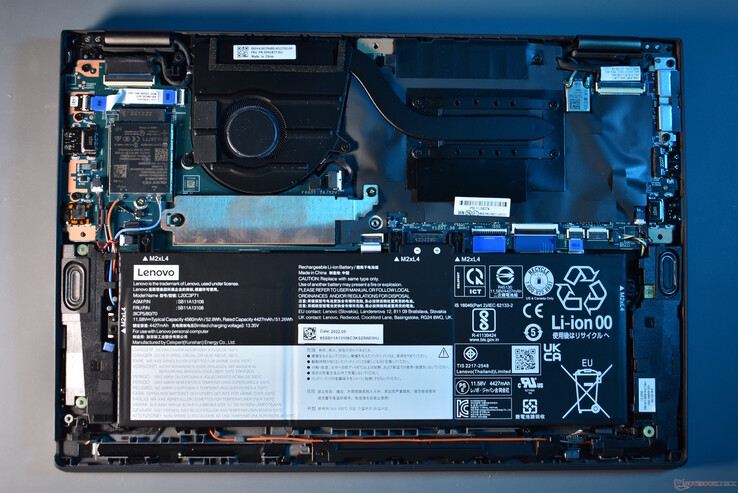 联想ThinkPad X13 Yoga第三代：内部结构
