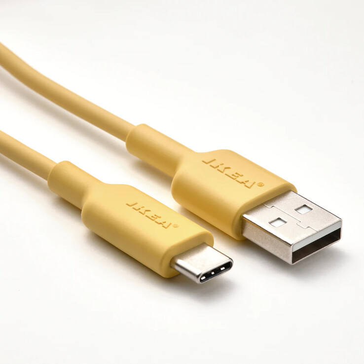 宜家SITTBRUNN USB-A转USB-C充电器。(图片来源：宜家)