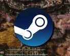 一张展示Steam标志以及当前正在促销的游戏《中世纪王国战争》的图片。