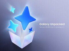 三星官方Galaxy Unpacked 预告图。