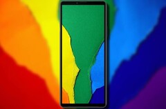 即将推出的中档索尼Xperia手机可能有多种颜色选择。(图片来源。索尼（Xperia 10 IV）和Unsplash--已编辑)