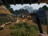 一张展示 Sengoku Dynasty 中村庄的图片，该游戏现于 Steam 享 4.8 折优惠。