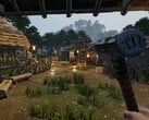 一张展示 Sengoku Dynasty 中村庄的图片,该游戏现于 Steam 享 4.8 折优惠。