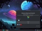 基于 Arch 的 Xray_OS Linux 桌面与 Tolitica 助手（图片来源：SourceForge 上的 Xray_OS）