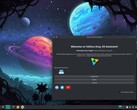 基于 Arch 的 Xray_OS Linux 桌面与 Tolitica 助手（图片来源：SourceForge 上的 Xray_OS）