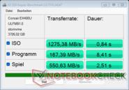 AS SSD - Razer Blade 16 USB 上的 EX400U