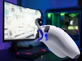 DualSense 自适应触发器与 PC 协同工作的艺术示意图（已编辑）。