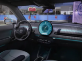 全新 Mini 9.4 英寸圆形迷你交互装置。(资料来源：Mini）