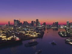 《GTA 6》的新短片展示了夜幕下的罪恶都市,但许多粉丝主要关注的却是摩天轮上缺失的水面倒影。