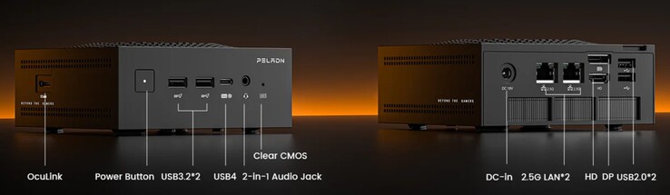 Peladn HO5 的外部接口（来源：Peladn）