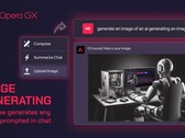 Opera GX 改进了图像生成（图片来源：Opera News）