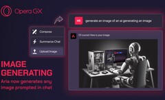 Opera GX 改进了图像生成（图片来源：Opera News）