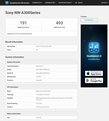 (图片来源：Geekbench）