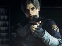 Leon S. Kennedy 身着警服的图片。(图片来源:Capcom)