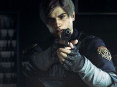 Leon S. Kennedy 身着警服的图片。(图片来源：Capcom）