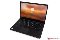联想ThinkPad X1 Extreme 2019笔记本电脑评测. Test device courtesy of mynotebook.de.