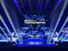 Gamescom 开幕之夜现场舞台截屏（图片来源：Geoff Keighley X）