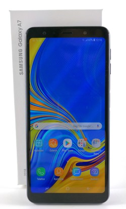 三星Galaxy A7（2018款）智能手机评测. Test unit provided by notebooksbilliger.com