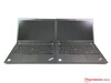 ThinkPad T490s (left) vs. ThinkPad T490 (right)