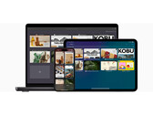 Apple Safari 浏览器在三个不同平台上的宣传主图。(图片来源：Apple)