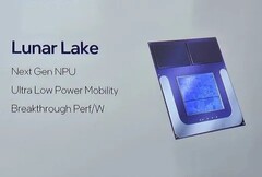 据报道，英特尔 Lunar Lake 采用了类似于Apple M 系列 SoC 的封装内存。(资料来源：英特尔）