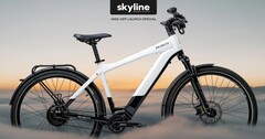 Priority Skyline 电动自行车配备 12 速 Pinion C1.12i 智能换档变速箱（图片来源：Priority）