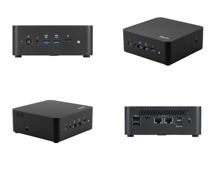微星 Cubi mini PC 配备了丰富的输入/输出选项。(图片来源：微星）