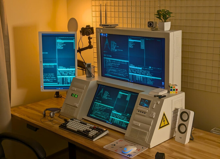 (图片来源：u/ZealousidealWorry881 via r/battlestations)