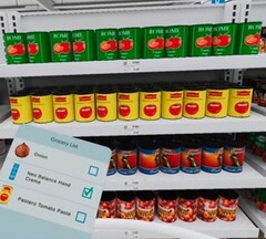 Cleaveland 的虚拟超市购物模拟器可以检测认知运动能力的下降。(来源：MM Lewis 等人通过《虚拟现实前沿》发表的文章）