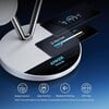 白色的 Anker Prime 无线充电站(三合一、MagGo、AirCool、底座支架)(图片来源:Anker)