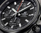卡西欧Edifice EFS-S660PB-1A表盘的特写。