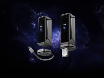 EcoFlow Rapid Pro X 磁性块配件可连接到电源盒底部的 pogo pins 上。(图片来源：EcoFlow）