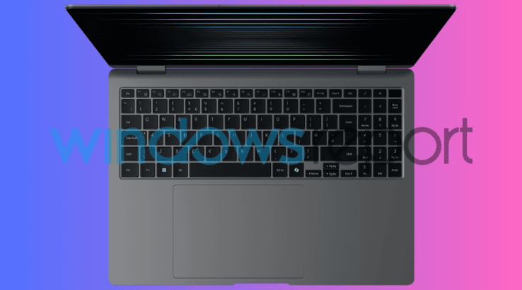 三星Galaxy Book 5 Pro 360 键盘（图片来源：Windows Report）