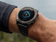 Garmin 的 Fenix 8 Pro（如图）出现了一个与音乐相关的错误。(图片来源：Garmin）