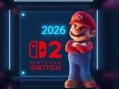 看着 2026 年 Switch 2 日历的 3D 马里奥（图片来源：任天堂美国公司，有编辑）。