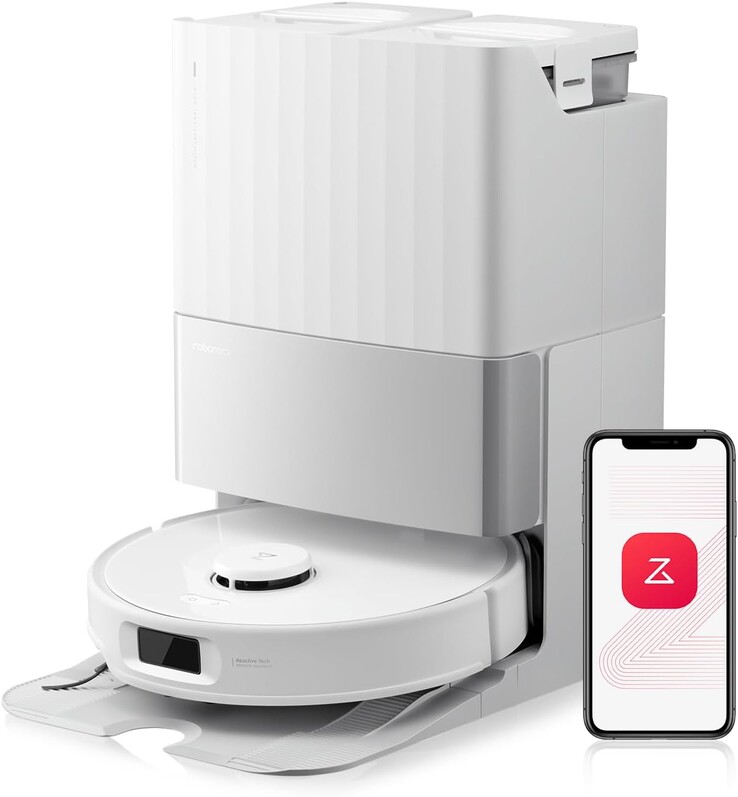 Roborock Qrevo Edge S5A 机器人真空吸尘器。(图片来源：Roborock）