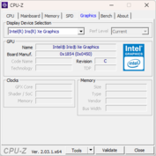 CPU-Z。英特尔显卡