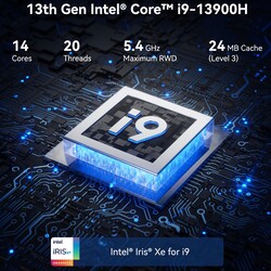 英特尔酷睿 i9-13900H（来源：Geekom）