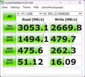 TB4 上的 ZikeDrive：Crystaldiskmark 6