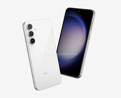 Galaxy S23 FE 可能很难与Galaxy S23 和Galaxy S23 Plus 区分开来。(图片来源:@OnLeaks & SmartPrix)