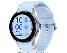 三星似乎将提供三种颜色和表带选择的Galaxy Watch FE。(图片来源：三星通过 Sudhanshu Ambhore 提供）
