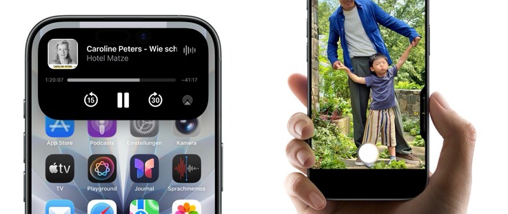 iPhone 17e 没有动态岛和相机快门按钮。