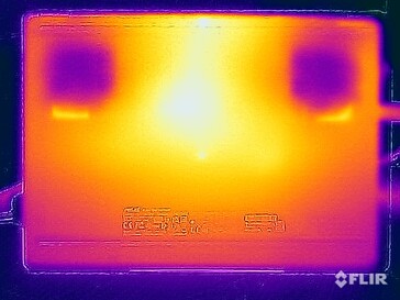 应力测试表面温度（底部）