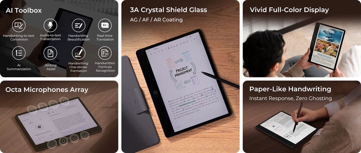 Es sind acht einzelne Mikrofone verbaut (Bildquelle: TCL)