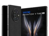 魅蓝 V 折叠手机。(图片来源：Tecno）
