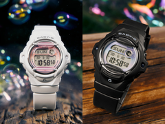 从右到左依次为：卡西欧 BG-169GD-1 和 BG-169GD-7