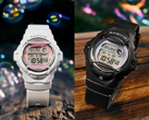 从右到左依次为：卡西欧 BG-169GD-1 和 BG-169GD-7
