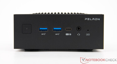 Peladn HO5 - 前面板上的接口